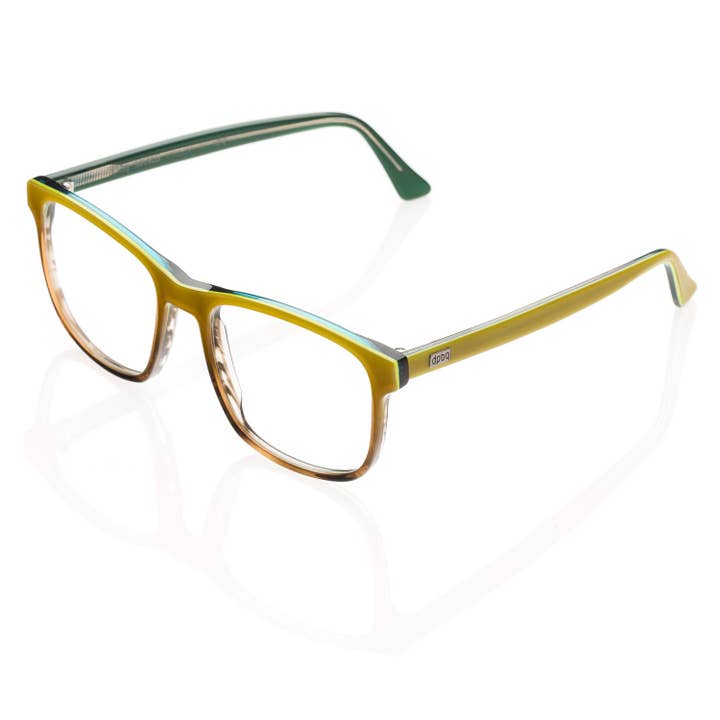 men's DP69 rectangular acetate eyeglasses DPV037-04 for wholesale by dp69