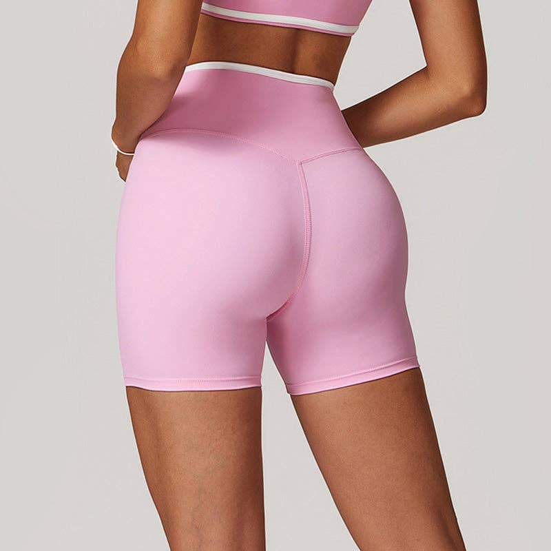 WONDERXFANS - Wholesale Korte sportbroek - Dames - Crossover sportshorts met hoge taille3
