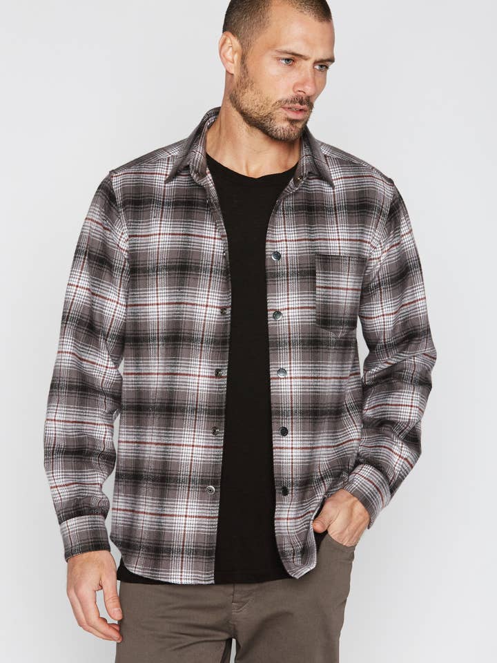 Men's Flannel Button Up for wholesale by Mika Jaymes