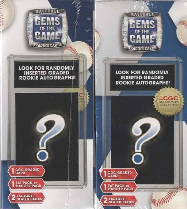 Wildwood Enterprises LLC - Wholesale Playing Cards - 2025 Baseball Gems of the Game Mystery Blaster Box2