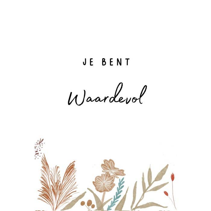 Tarjeta 'Eres valioso' para venta al por mayor de Thalien