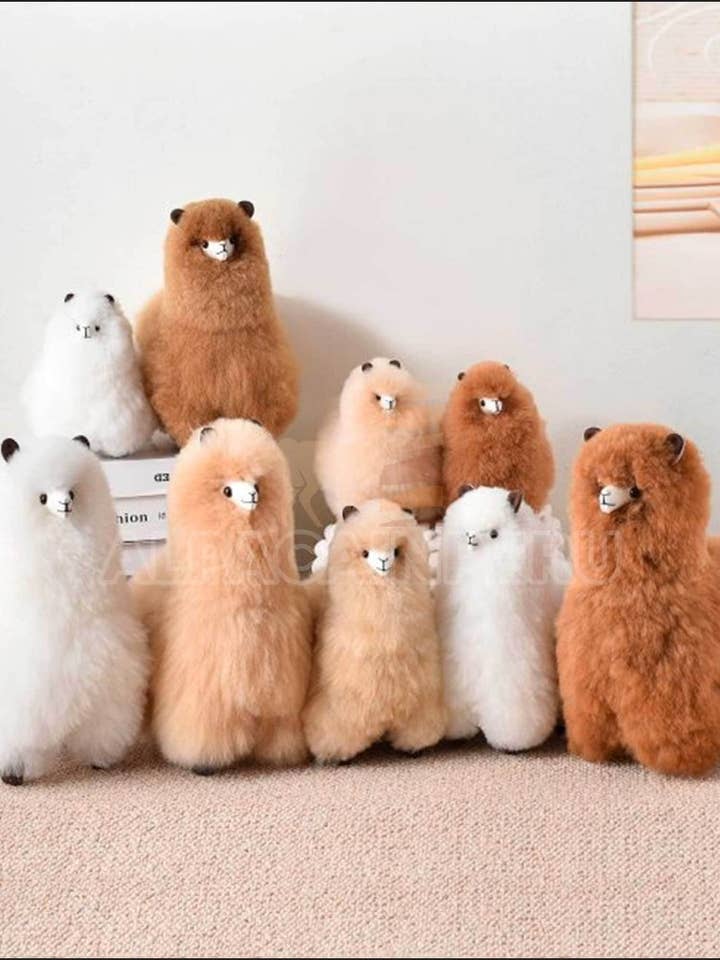 13 inches Alpaca toy extremely soft Alpaca Stuffed Animal for wholesale by MODA LATINA