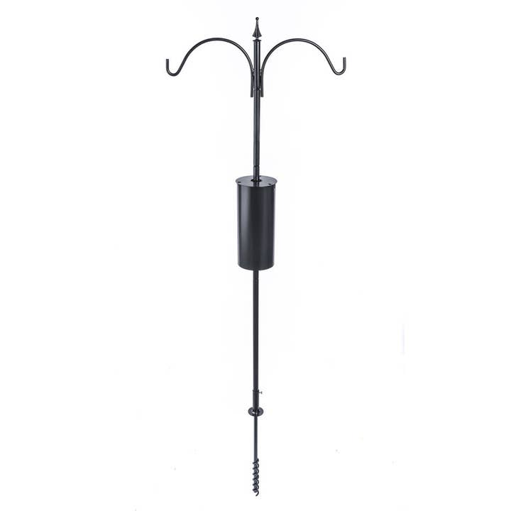 Erva 2 Arm Complete Bird Feeder Pole Set with Baffle for wholesale by Birds Choice