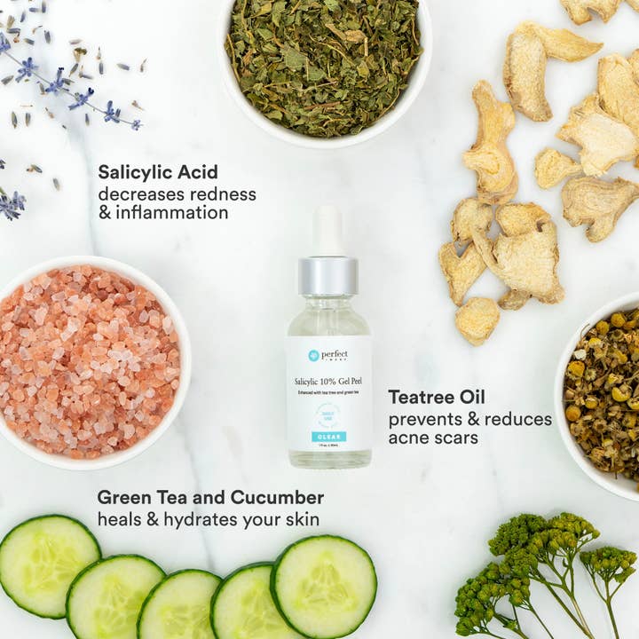 Perfect Image – Peeling facial por atacado – Peeling de gel salicílico a 10% (uso diário)1