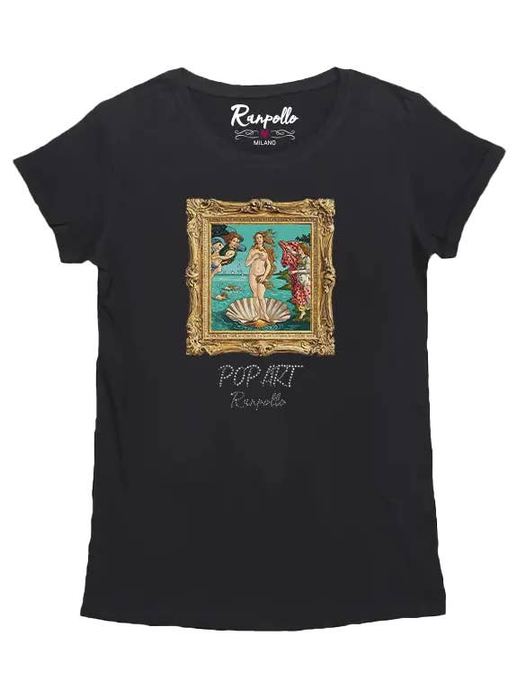 RANPOLLO MILANO - Wholesale Screen Printed T-Shirt - Women's - POPVENERE1