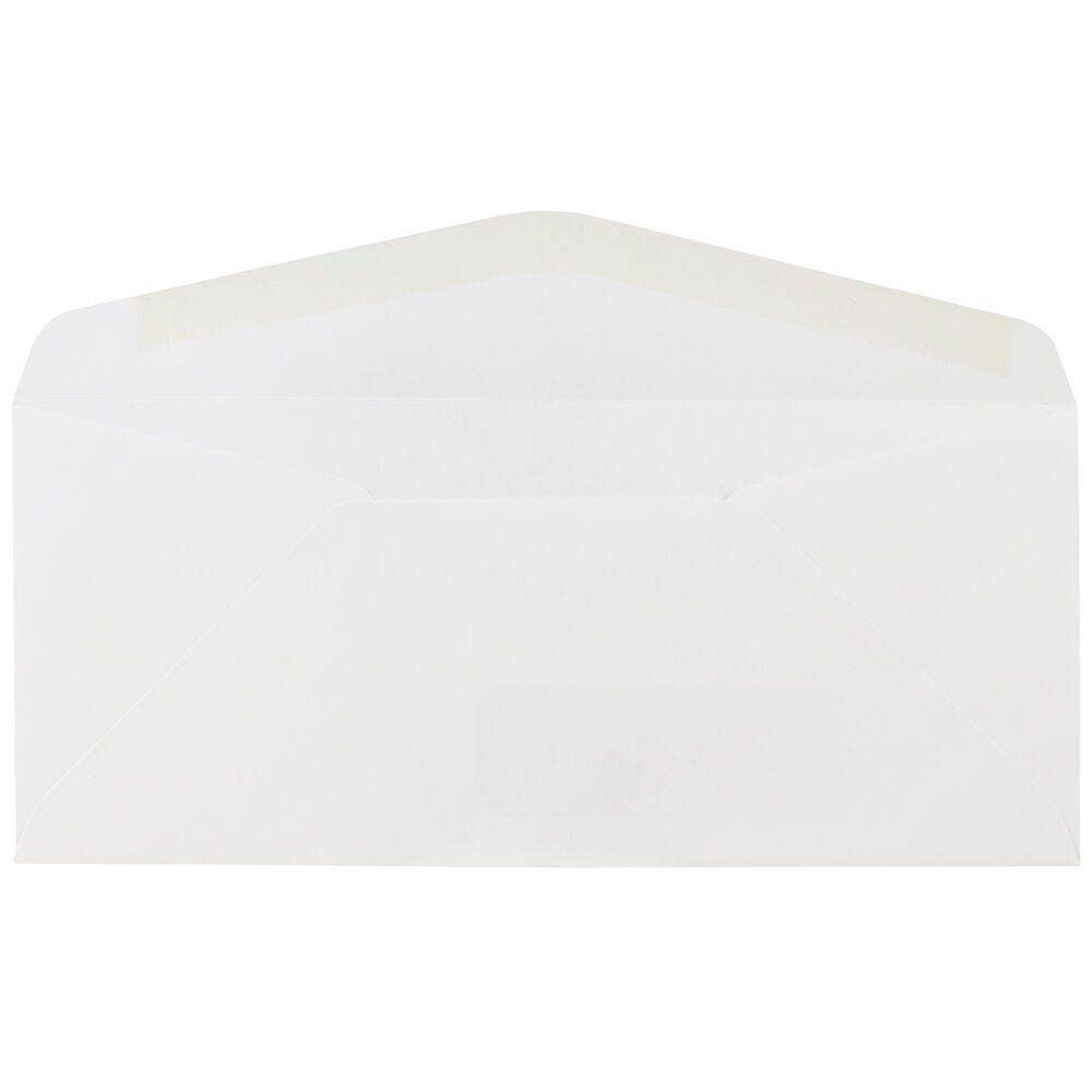 JAM PAPER - Wholesale Envelopes - #10 Commercial Window Envelopes, 4 1/8 x 9 1/2, 100/Pack1