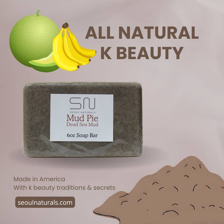 Seoul Naturals - Wholesale Bar Soap - Dead Sea Mud Soap, K Beauty - Wholesale2
