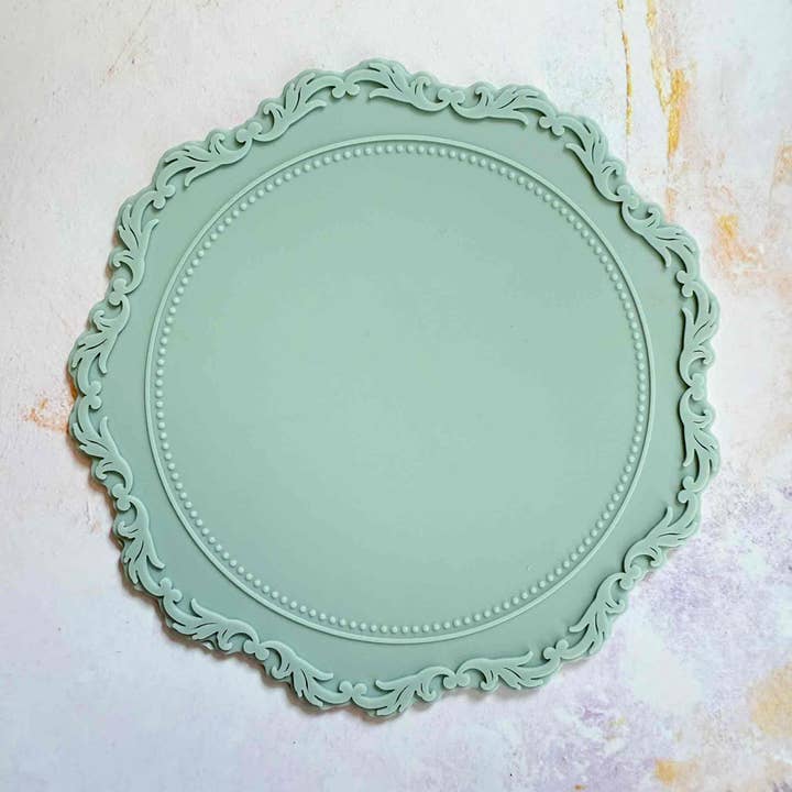 The Natural Paper Company - Wholesale Craft Tool - Silicone Wax Seal Mat in Dusky Blue1