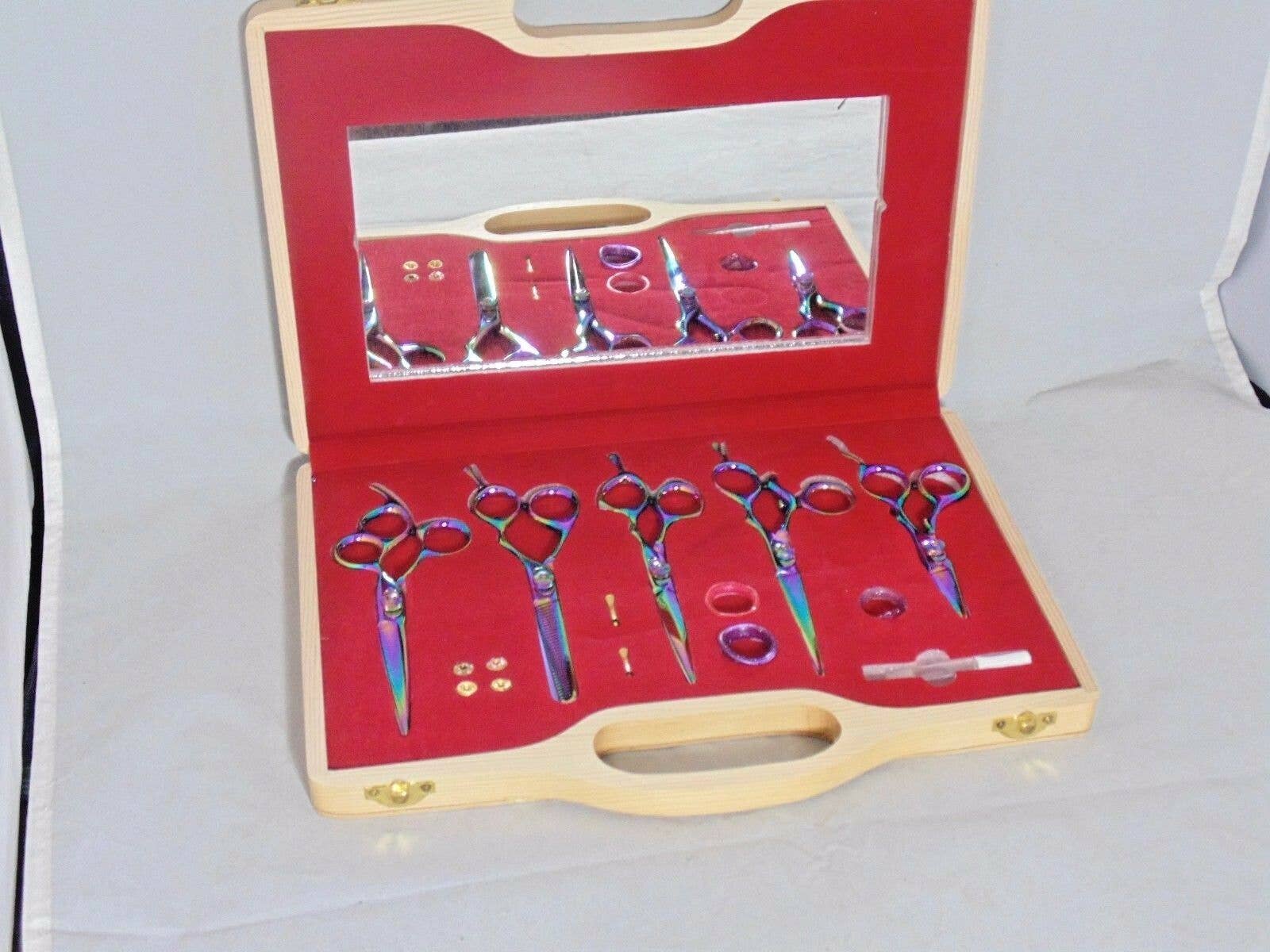 MAYA Cosmetics - Wholesale Hair Scissors - Hair Styling Set (5 Shears and Accessories)1