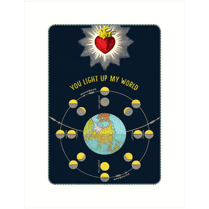 Light | Love Greeting Card for wholesale by Lucca Paperworks