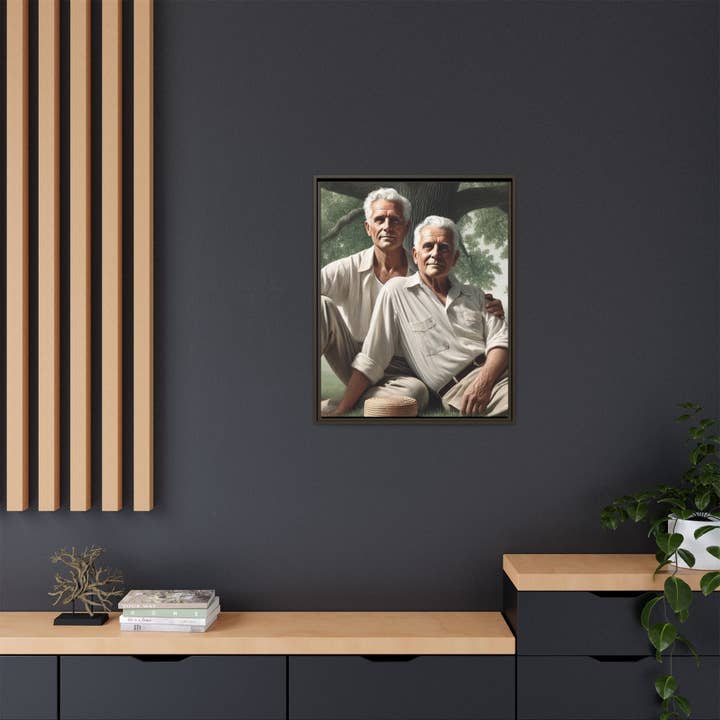 Walt & Pete - Wholesale Painting/Drawing - Missing Art Studies - Grant 05635