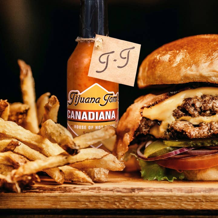 Tijuana Tom’s House of Hot Sauce - Vente Sauces piquantes - Signature "Canadiana" de Tijuana Tom2