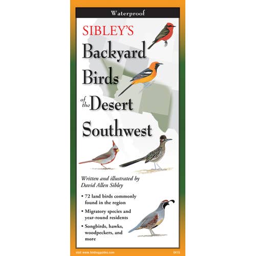 Sibley's Backyard Oiseaux du désert du sud-ouest pour la vente par Earth Sky + Water
