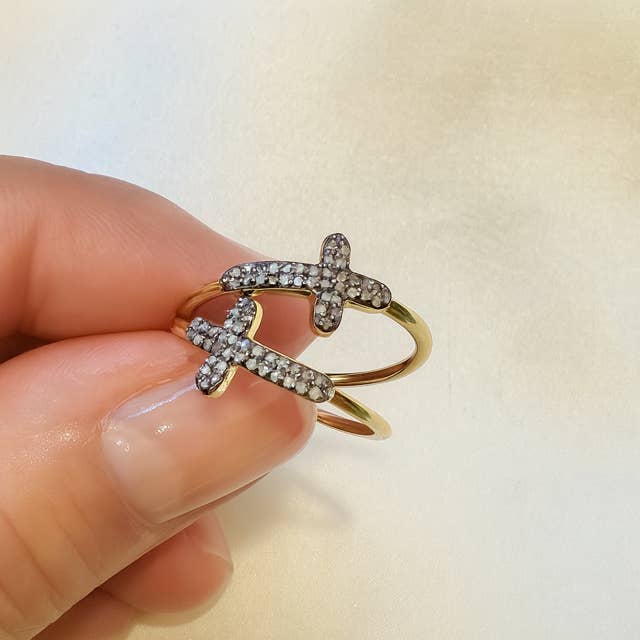 Ring - Mulan diamantpavé för wholesale av Sophie Deschamps Bijoux