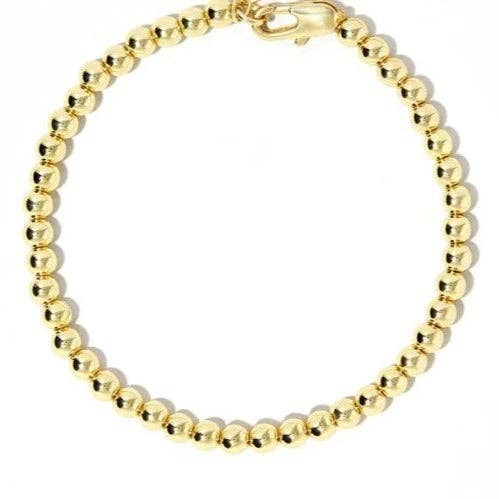 Dainty Gold Ball Bracelet for wholesale by Dainty Diamond