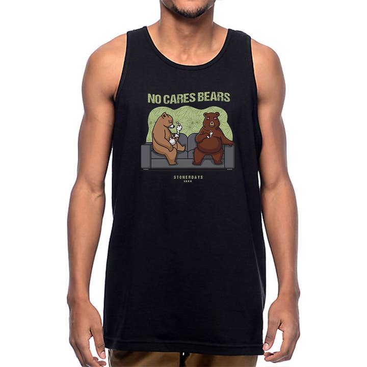 Débardeur sans manches Bears pour la vente par StonerDays Apparel