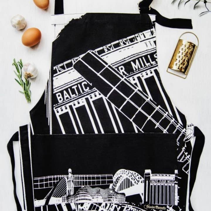 Newcastle Apron for wholesale by Powder Butterfly