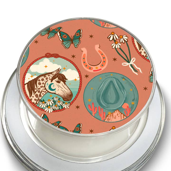 Twisted N Turquoise - Wholesale Phone Grip - Painted Bloom Magsafe Phone Grip0