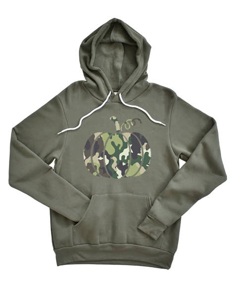 Moletom Camo Abóbora por atacado de Wildberry Waves