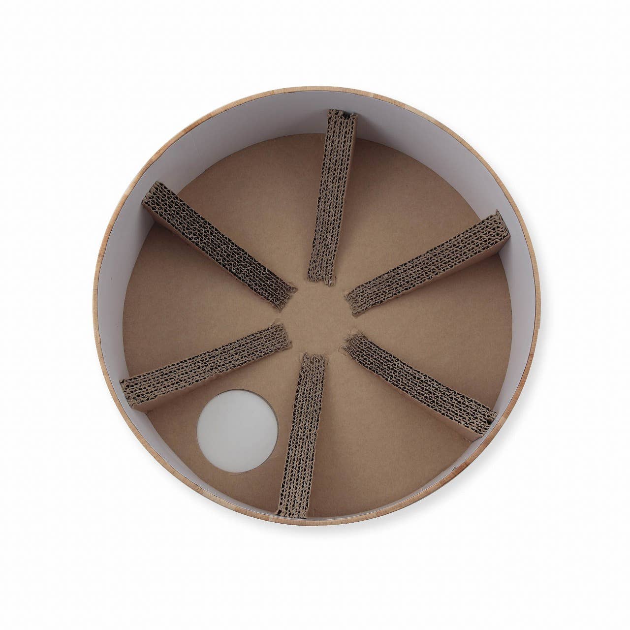 MOON-X USA, INC. - Vendita all'ingrosso Tiragraffi - Gatti - Cuccia graffiatoio rotonda Cozy Cat per gatti7