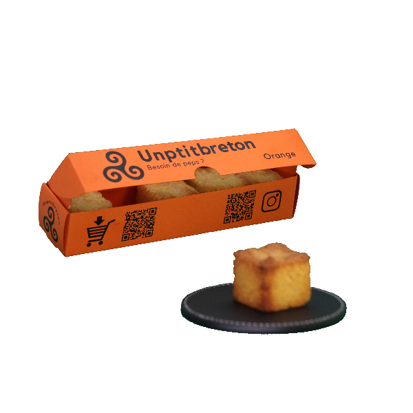 Unptitbreron - Wholesale Cookie - Unptitbreton ORANGE1