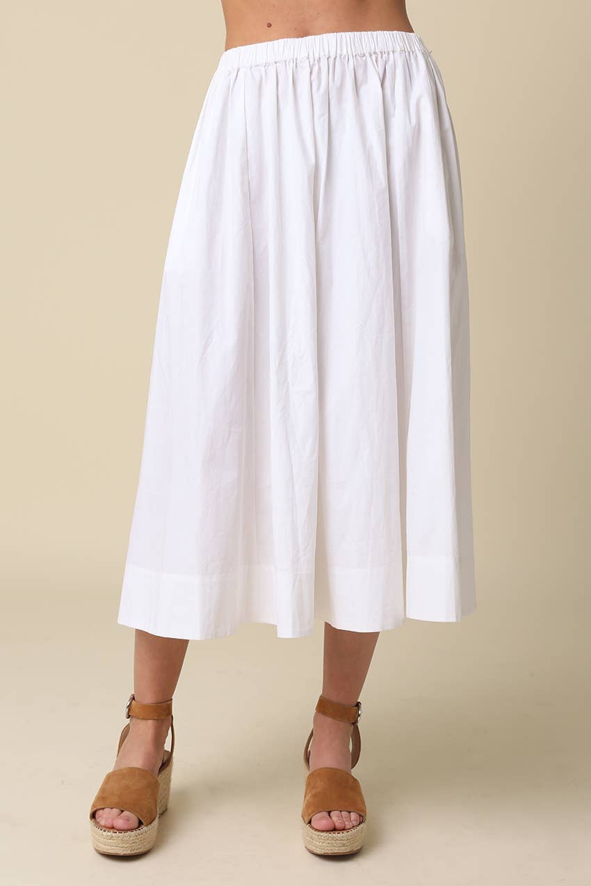 Olivaceous - Wholesale Skirt - Women's - Sasha Gathered Maxi Skirt9