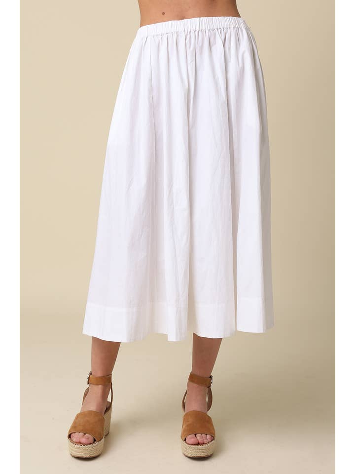 Olivaceous - Vente Jupe – femme - Jupe longue plissée Sasha9