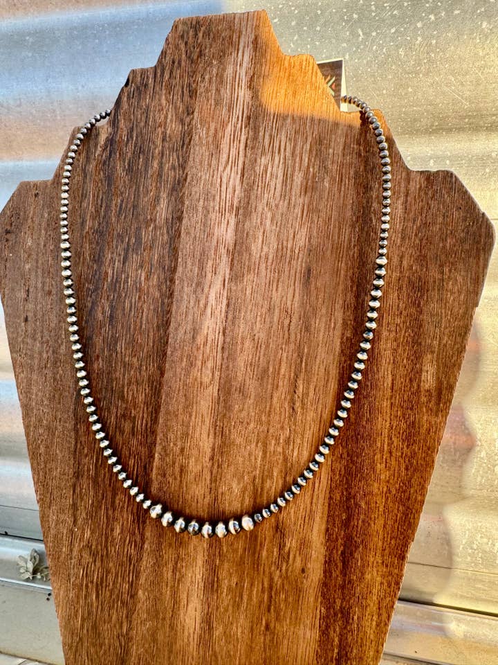 Navajo Pearl Necklace/Western Necklace/Boho Necklace for wholesale by Wild Hancock Creations