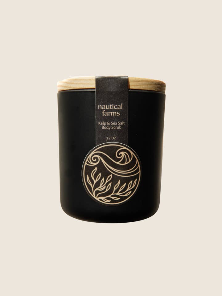 Kelp & Sea Salt Body Scrub for wholesale by Nautical Farms
