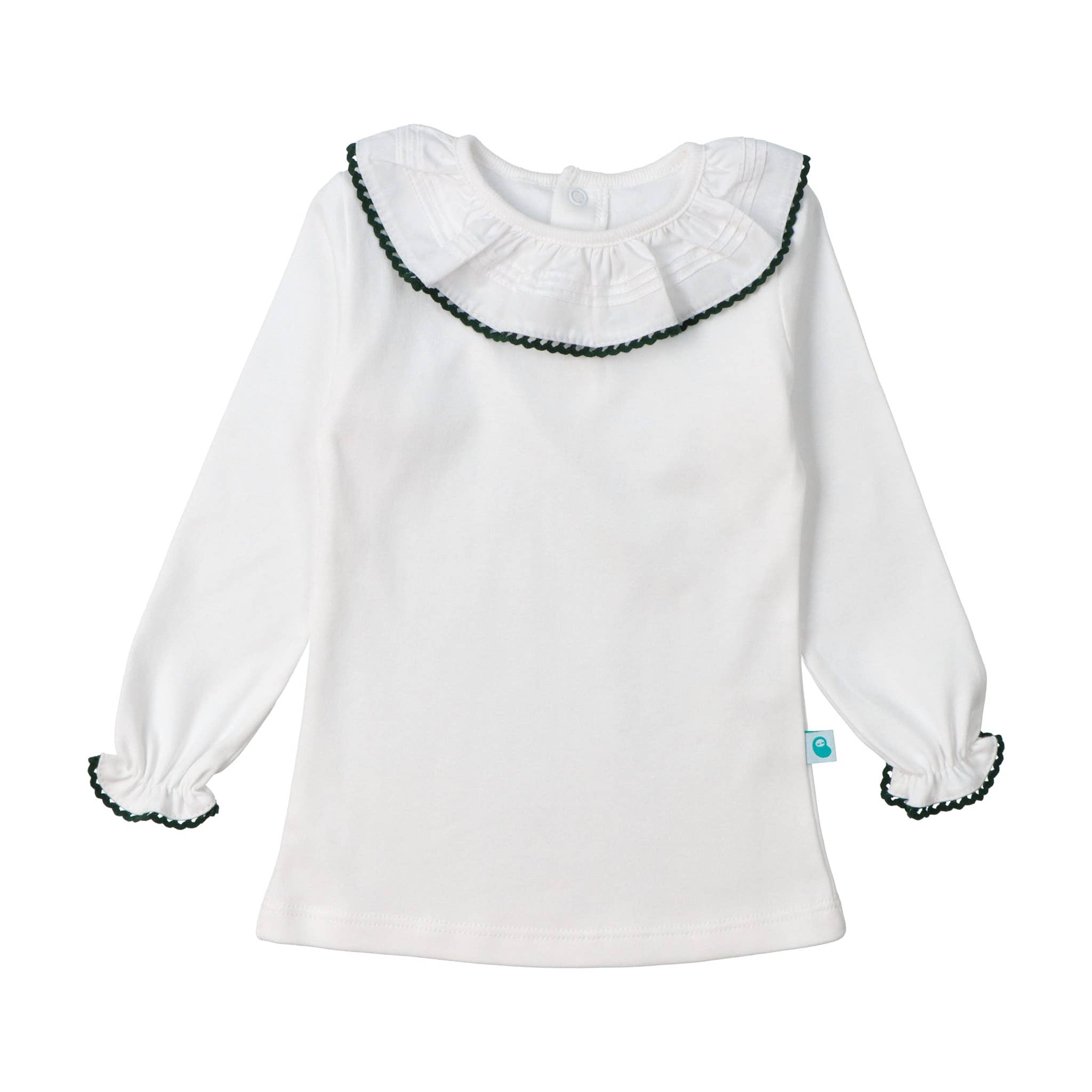 Bean Baby Clothes - Wholesale T-Shirt - Kids - Baby Cotton Shirt with Greek Lace Collar1