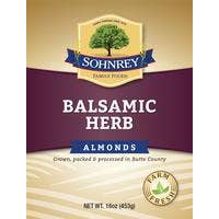 Sohnrey Family Foods LLC - Wholesale Nuts - Balsamic Herb Almonds 1 lb7