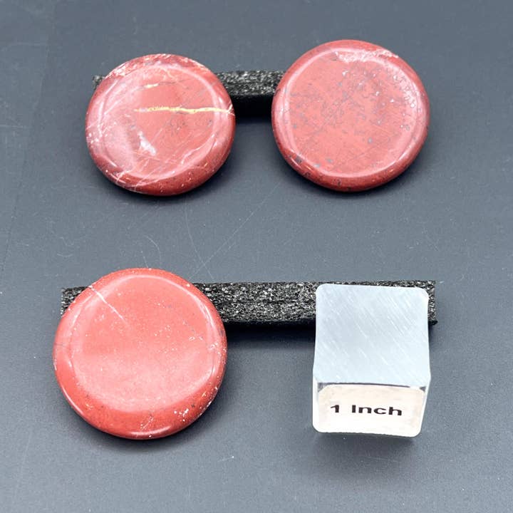 Crystal River Gems LLC - Wholesale Spiritual Stone/Crystal - Brecciated Red Jasper Polished Pocket Stone1