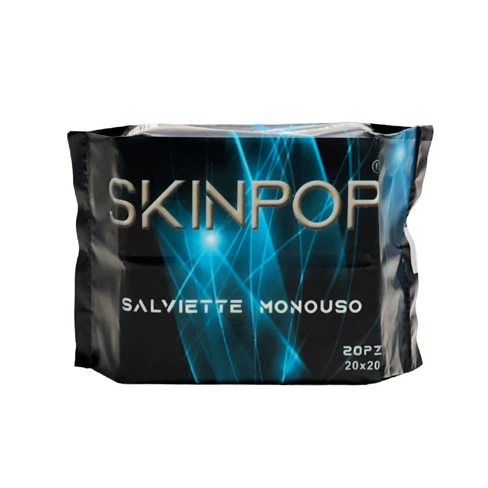 SKINPOP - Wholesale Tattoo Ointment/Care - Skinpop - Pack of 20 Disposable Tattoo Wipes1