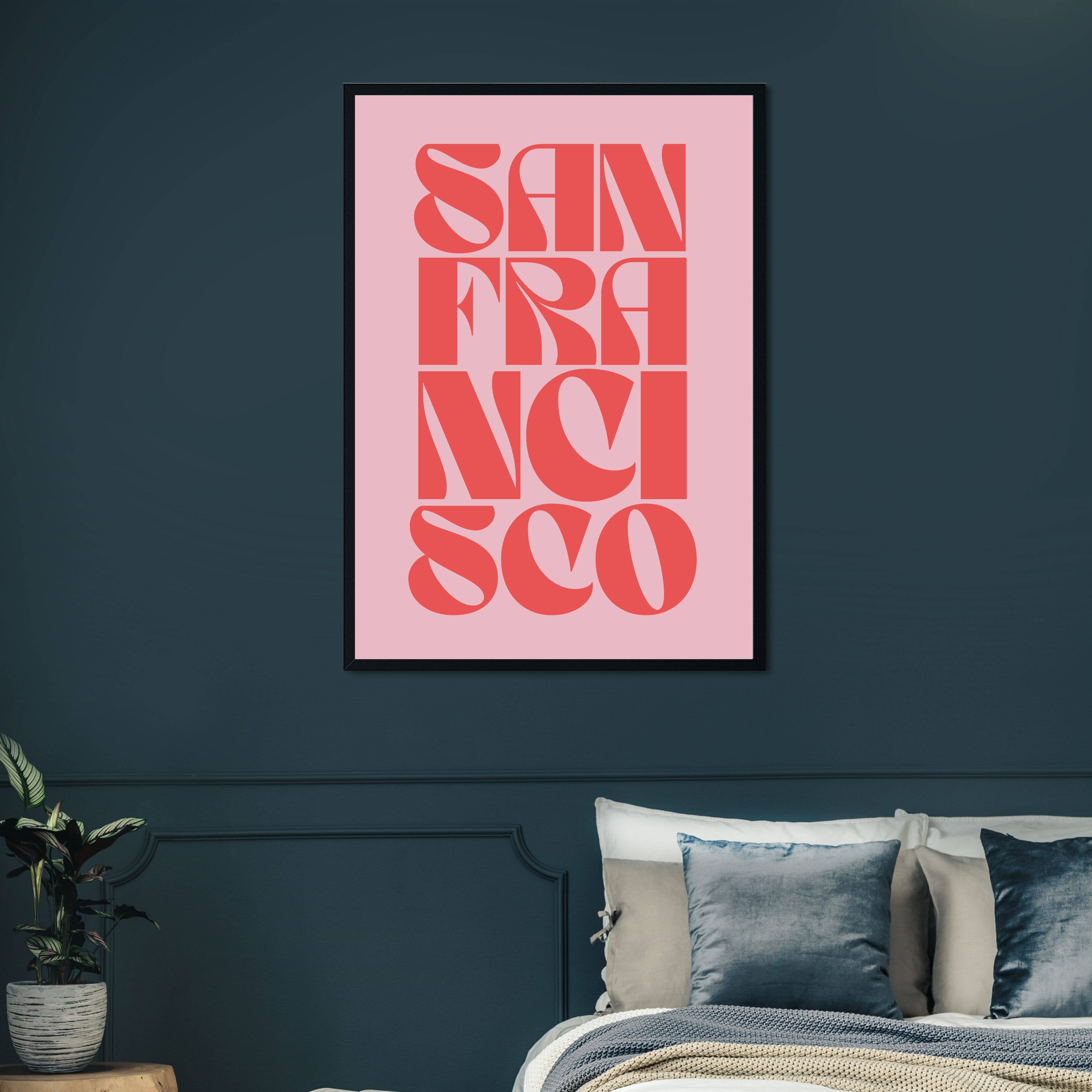 Alaina Creates – wholesale Art print – San Francisco Typography Print8