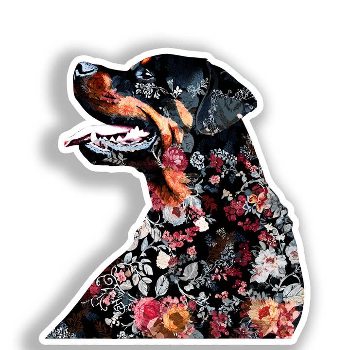 Rottweiler Hund Dekal Klistermärke # A018103 för wholesale av Yoonek Graphics