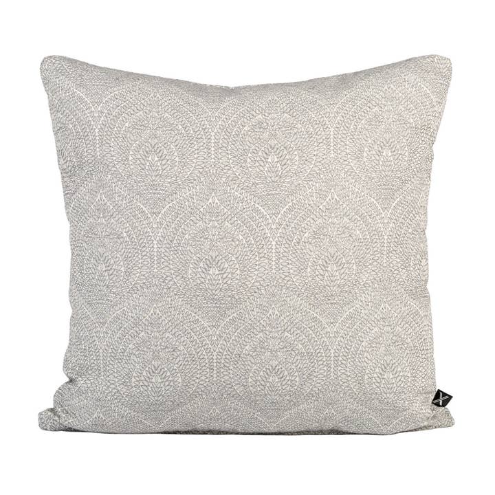 FJURI Pillow 50x50 Mandala Pattern Grey for wholesale by KUXIN // Home Fashion