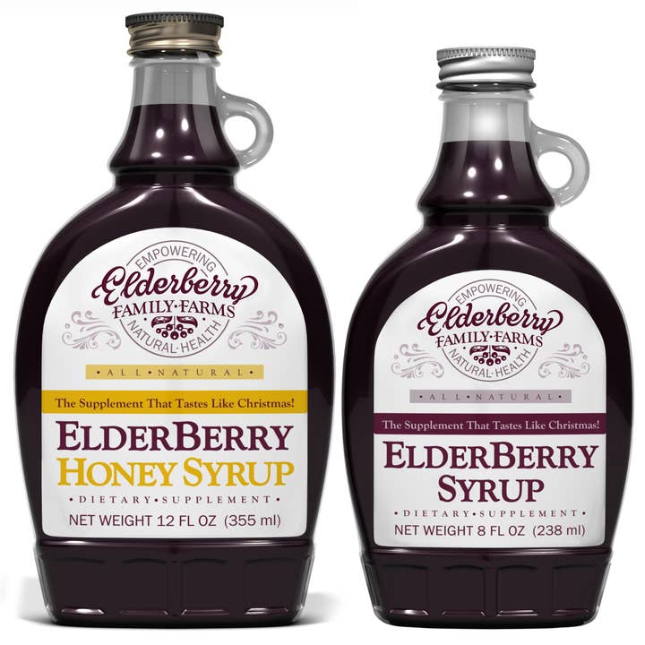 Elderberry Family Farms - Wholesale Wellness Juice/Tonic - Elderberry Honey Syrup - 12 oz.3