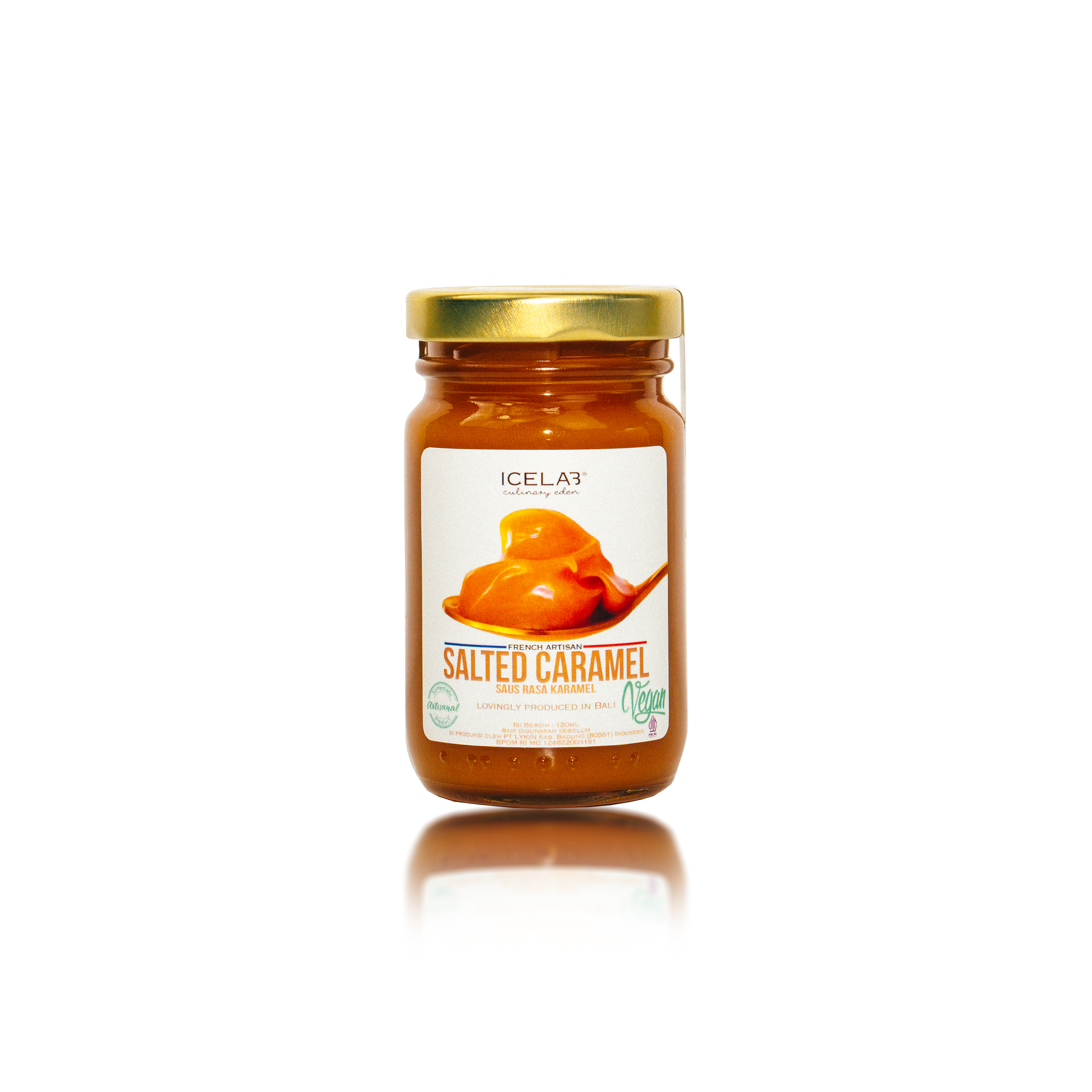 Icelab – Großhandel Marmelade/Gelee – Vegane gesalzene Karamell-Creme – natürliche und cremige Sauce0