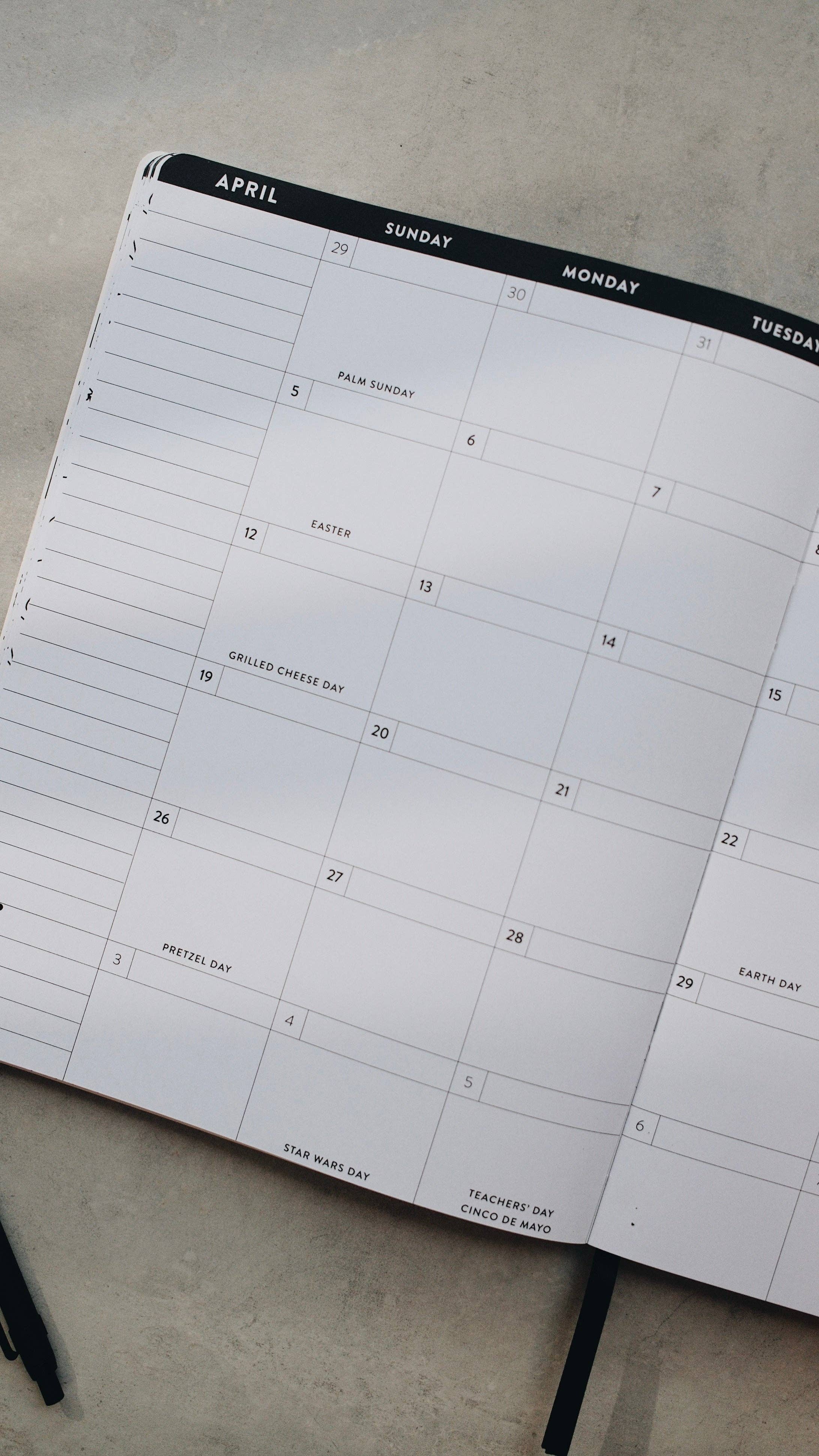 Rad & Happy - Wholesale Planner - 2026 Dated 8x10 Planner - Doodle Edition3