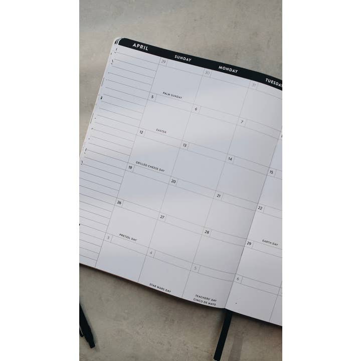 Rad & Happy - Wholesale Planner - 2026 Dated 8x10 Planner - Doodle Edition3