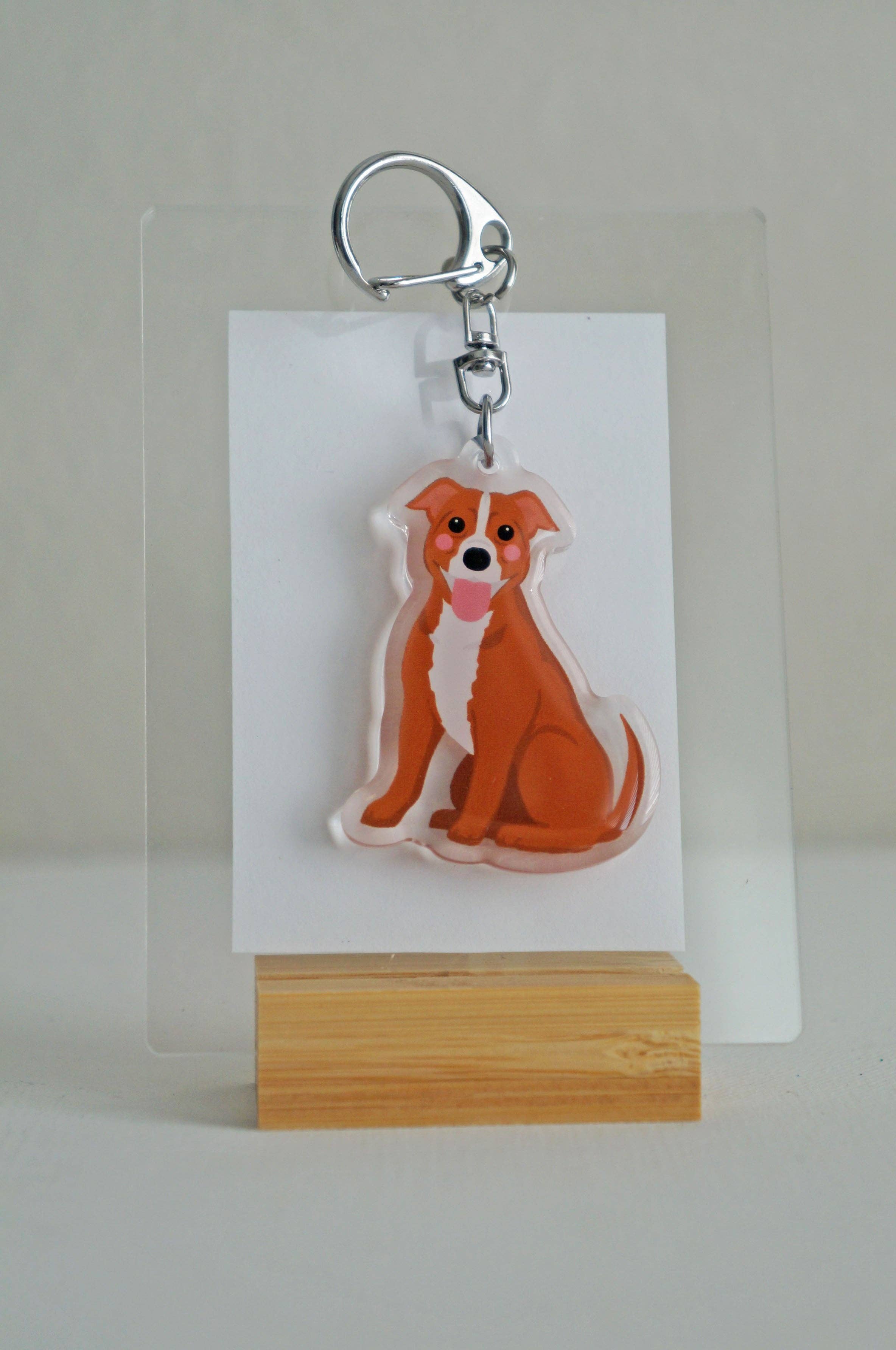 kiwi & WILLOW - Wholesale Keychain - Unisex - Pitbull Epoxy Keychain18