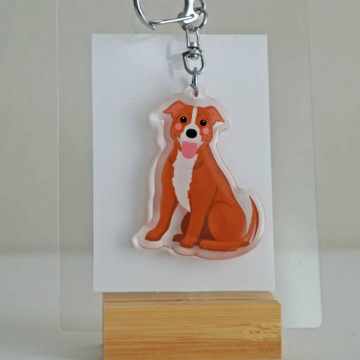 kiwi & WILLOW - Wholesale Keychain - Unisex - Pitbull Epoxy Keychain18