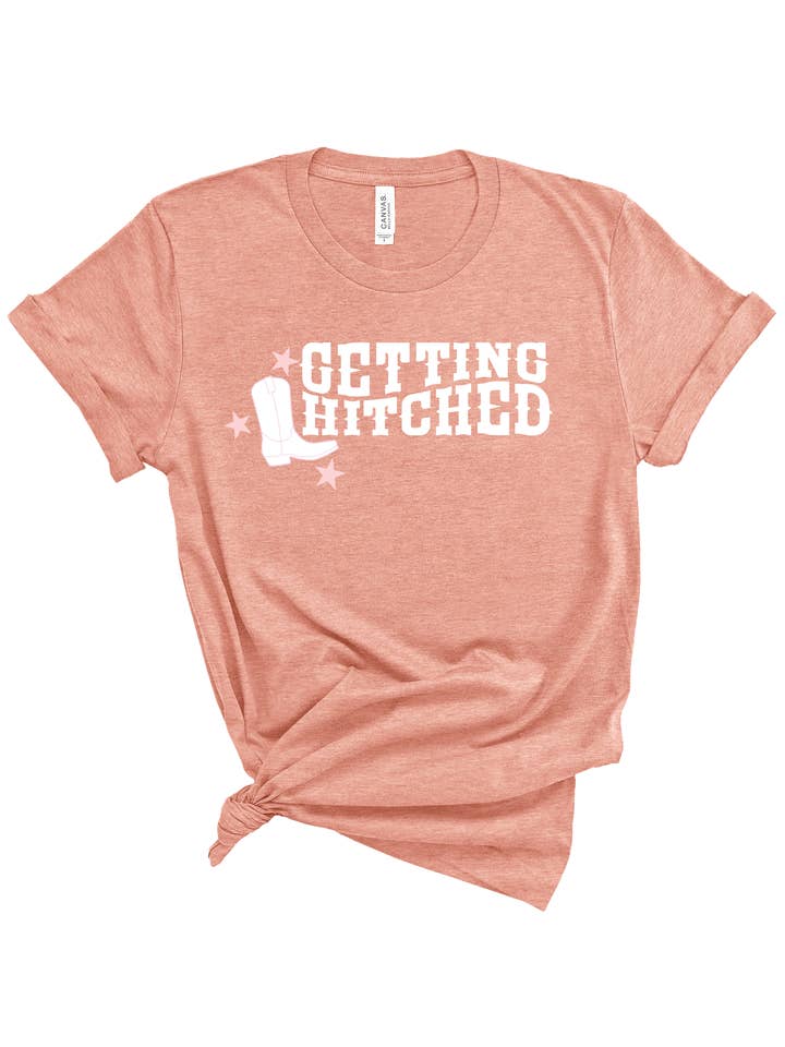Getting Hitched Tee for wholesale by Sunday Honey