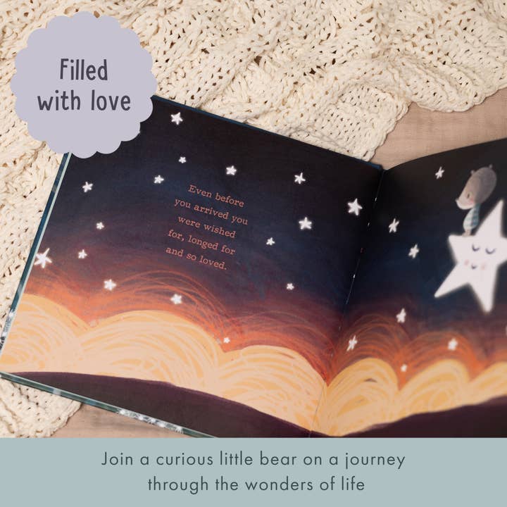 FROM YOU TO ME Meaningful Gifts - Wholesale Memory book – Child & baby - The World Waited For You - New Baby Gift Book4