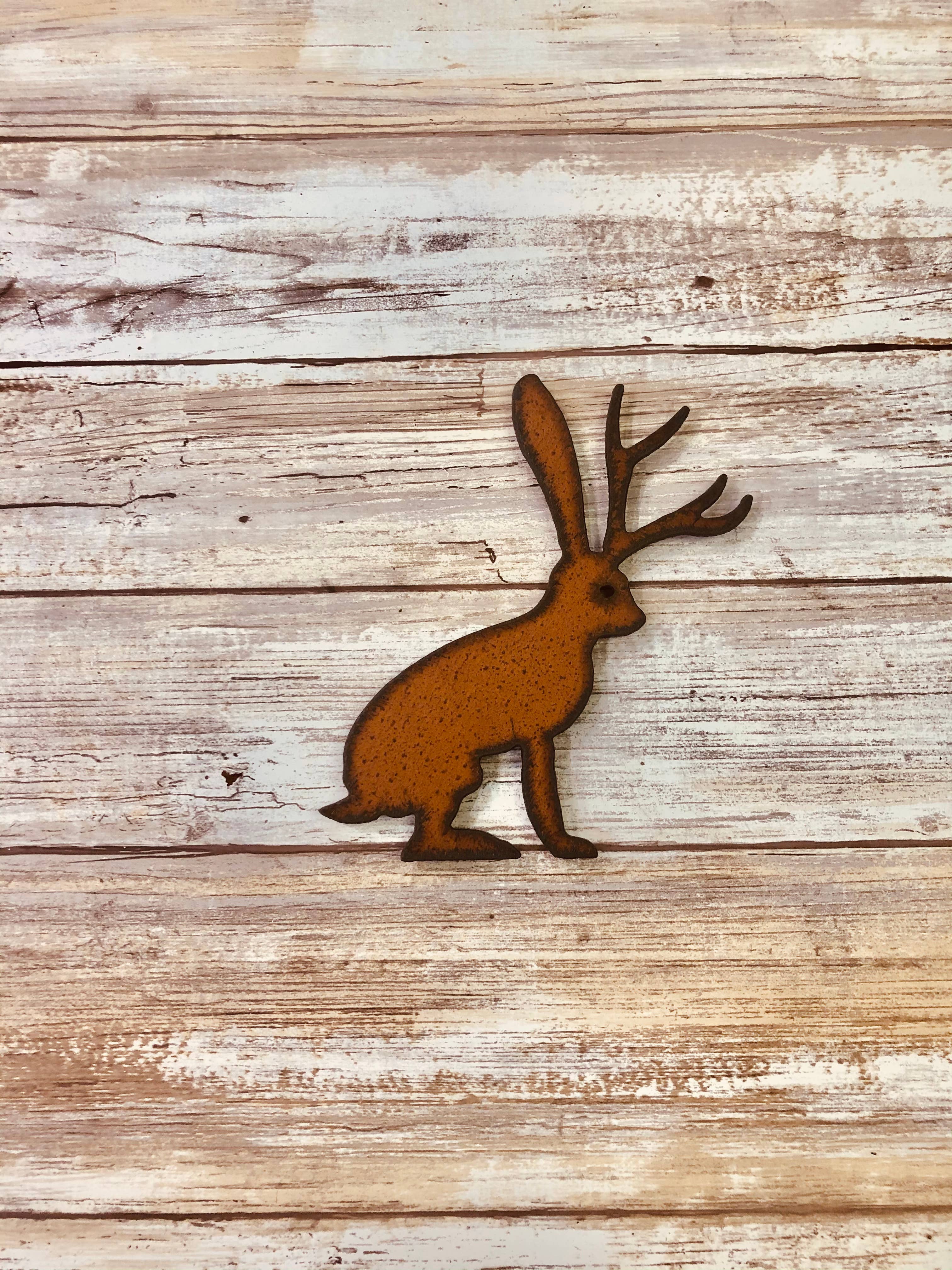 Universal Ironworks USA - Wholesale Magnet - Jackalope Rustic Lodge Magnet1