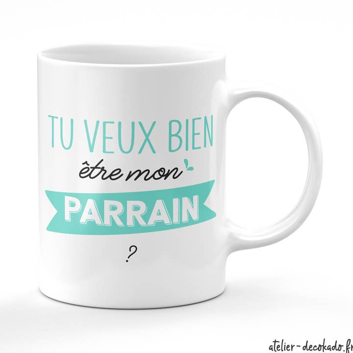 The You Want To Be My Godfather mok voor wholesale door Atelier Déco&Kado