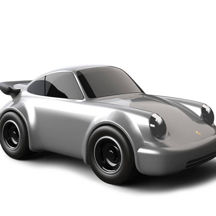Silver Porsche 911 Racing Car for wholesale by Baghera (US)
