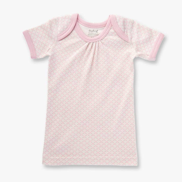 Camiseta corta para bebé Dusty Pink para venta al por mayor de Sapling Child