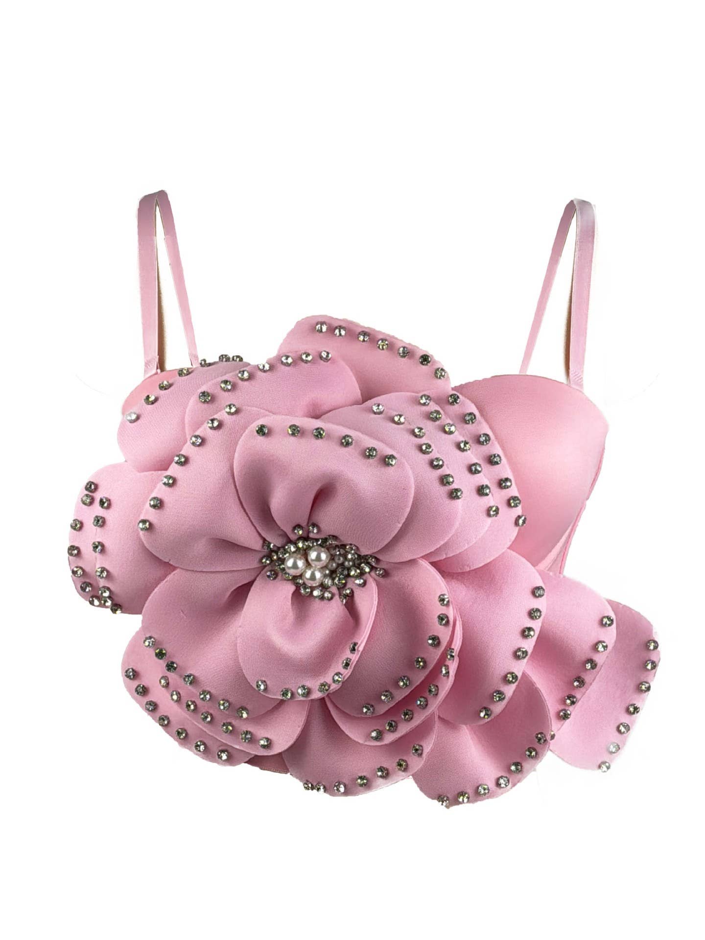 Productseeker - Wholesale Corset - Women's - VE008 Elegant Multi-Layer Beaded Floral Herringbone Bra10