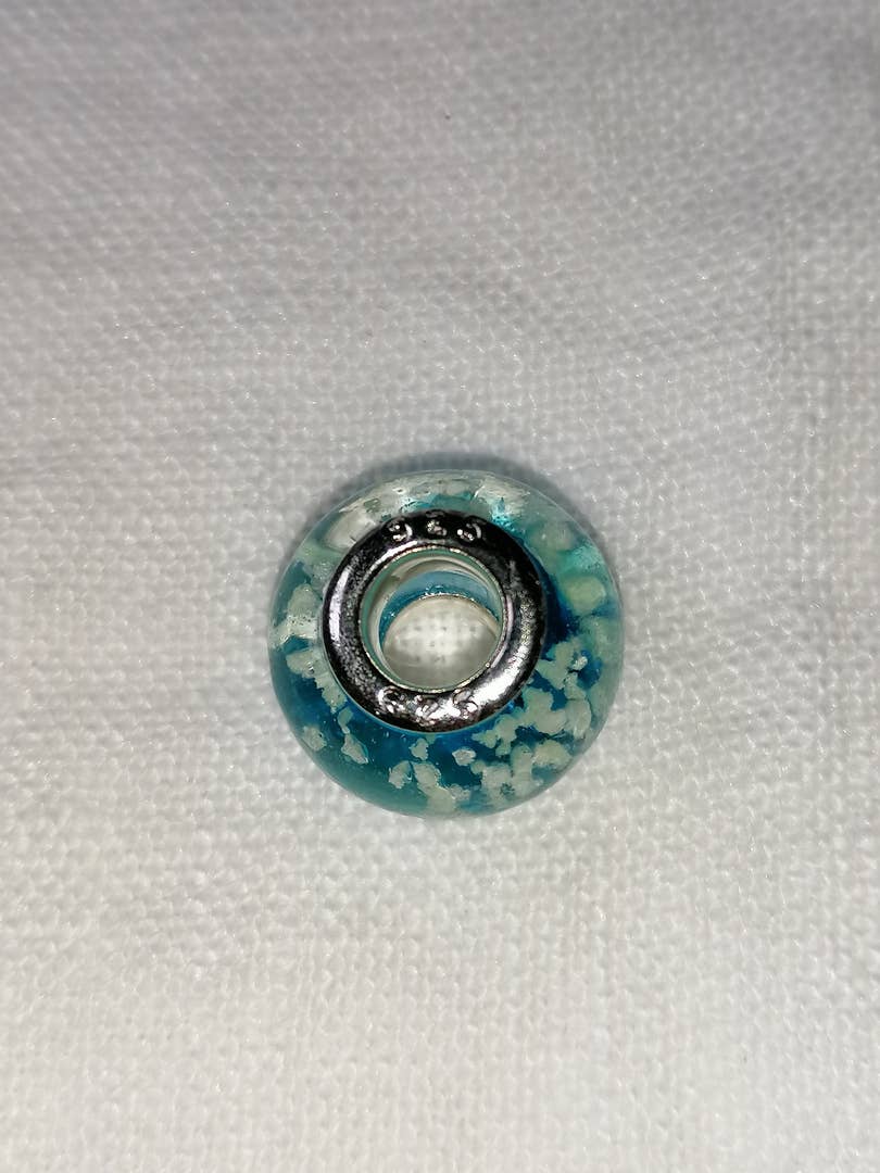 Blue Moon Bijoux - Wholesale Pendant/Charm Necklace - Murano blue pearl necklace2